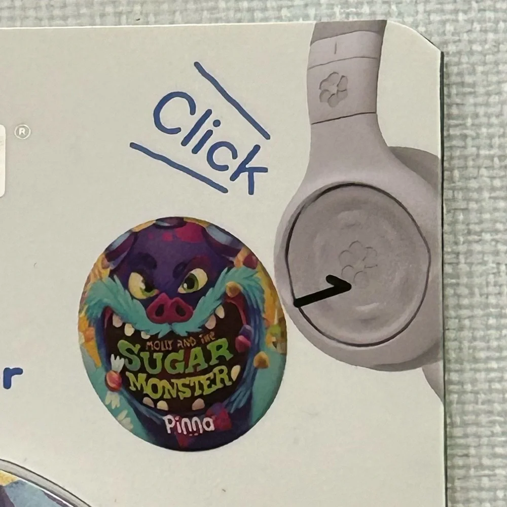 StoryShield Pinna Molly and the Sugar Monster. Requires StoryPhones & Wi-Fi. NIP